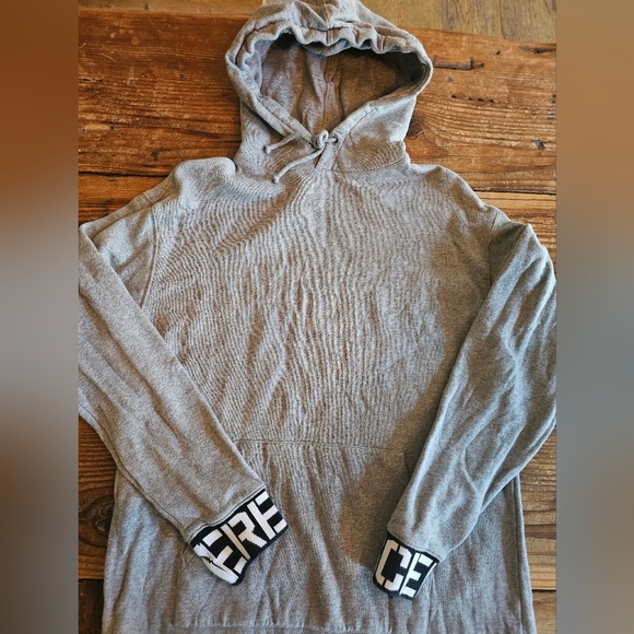 Opening Ceremony Gray Oversized Hoodie Dress Size S/M - Picture 7 of 13